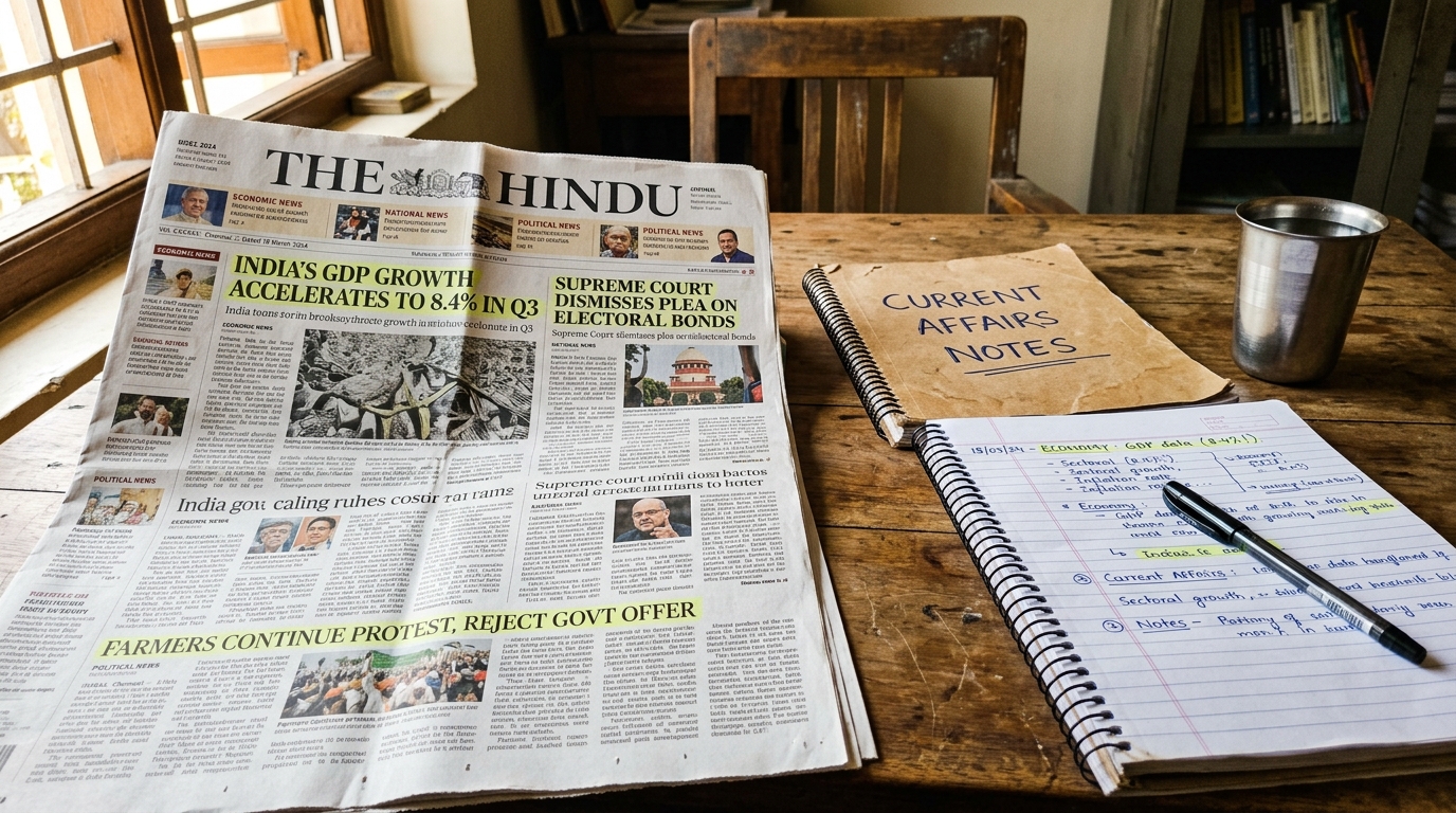 Current Affairs Preparation Strategy That Actually Works